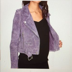 Blank NYC Morning Suede Moto Jacket